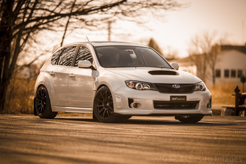 photo 2 Subaru Impreza WRX custom wheels Rota G-Force 18x9.0, ET +35, tire size 255/35 R18. x ET 