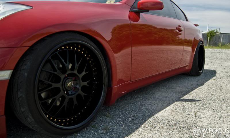 photo 1 Infiniti G35 custom wheels Work VS-XX 19x9.5, ET +2, tire size 225/35 R19. 19x11.0 ET0 265/35 R19