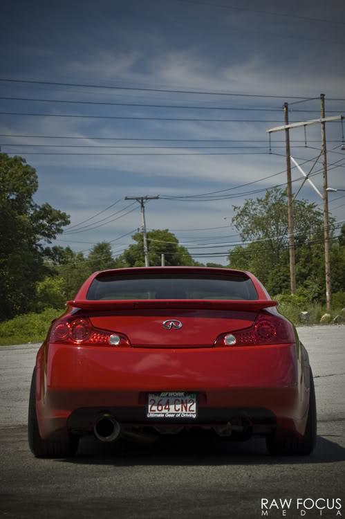 photo 6 Infiniti G35 custom wheels Work VS-XX 19x9.5, ET +2, tire size 225/35 R19. 19x11.0 ET0 265/35 R19