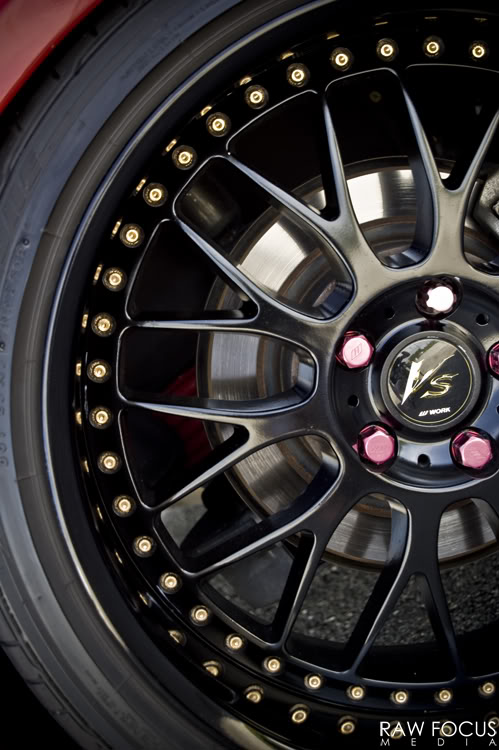 photo 9 Infiniti G35 custom wheels Work VS-XX 19x9.5, ET +2, tire size 225/35 R19. 19x11.0 ET0 265/35 R19