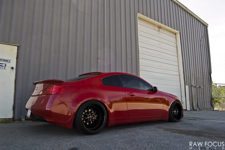 photo 10 Infiniti G35 custom wheels Work VS-XX 19x9.5, ET +2, tire size 225/35 R19. 19x11.0 ET0 265/35 R19