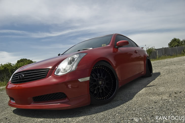 photo 18 Infiniti G35 custom wheels Work VS-XX 19x9.5, ET +2, tire size 225/35 R19. 19x11.0 ET0 265/35 R19