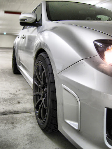 photo 2 Subaru Impreza custom wheels Rota G-Force 18x9.0, ET +35, tire size 245/40 R18. x ET 
