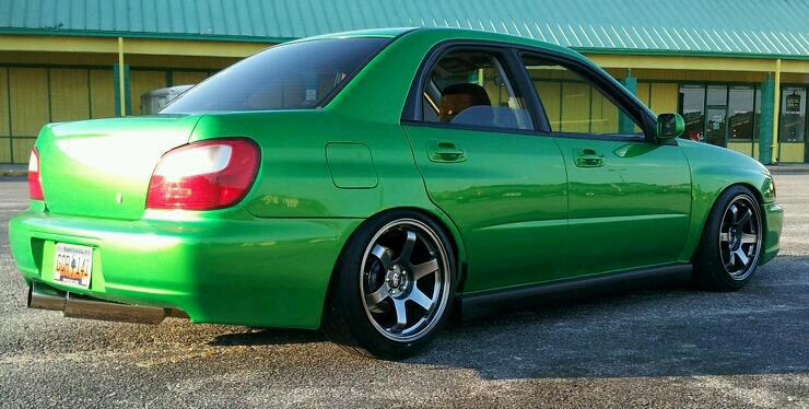photo 1 Subaru Impreza custom wheels Rota  17x9.0, ET +33, tire size 215/45 R17. x ET 