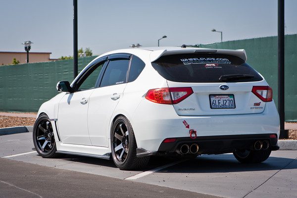 photo 2 Subaru Impreza custom wheels Rota Grid 18x9.5, ET , tire size X R18. x ET 