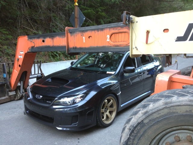 photo 3 Subaru Impreza WRX custom wheels Rota Grid 18x9.5, ET +38, tire size 265/35 R18. x ET 