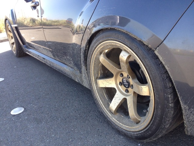 photo 1 Subaru Impreza WRX custom wheels Rota Grid 18x9.5, ET +38, tire size 265/35 R18. x ET 