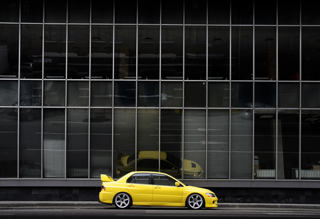 photo 6 Mitsubishi Lancer Evolution custom wheels Rays Engineering Volk Racing TE37 18x9.5, ET +22, tire size 225/40 R18. x ET