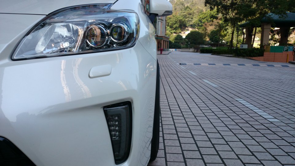 photo 4 Toyota Prius custom wheels Rays Gram Lights 57Xtreme 18x8.5, ET +42, tire size X R18. 18x9.5 ET+40 