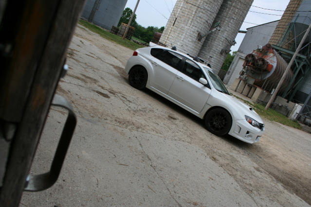 photo 1 Subaru Impreza WRX custom wheels Rota G-Force 18x8.5, ET +48, tire size X R18. x ET 