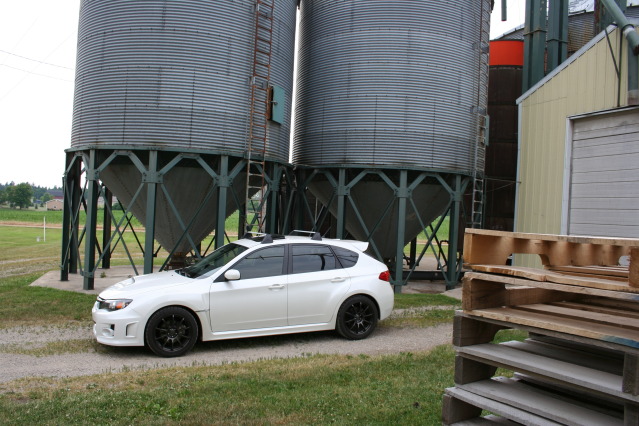 photo 2 Subaru Impreza WRX custom wheels Rota G-Force 18x8.5, ET +48, tire size X R18. x ET 
