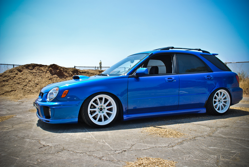 photo 5 Subaru Impreza WRX custom wheels Work Emotion 11R 17x9.0, ET +28, tire size 215/40 R17. x ET 