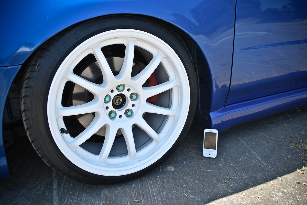 photo 6 Subaru Impreza WRX custom wheels Work Emotion 11R 17x9.0, ET +28, tire size 215/40 R17. x ET 