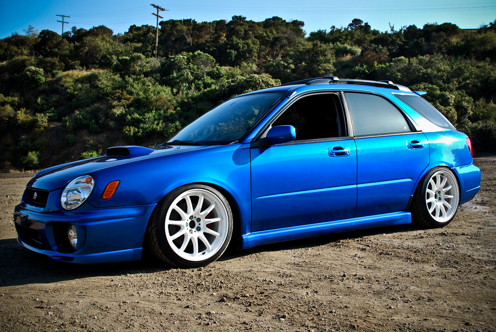photo 8 Subaru Impreza WRX custom wheels Work Emotion 11R 17x9.0, ET +28, tire size 215/40 R17. x ET 