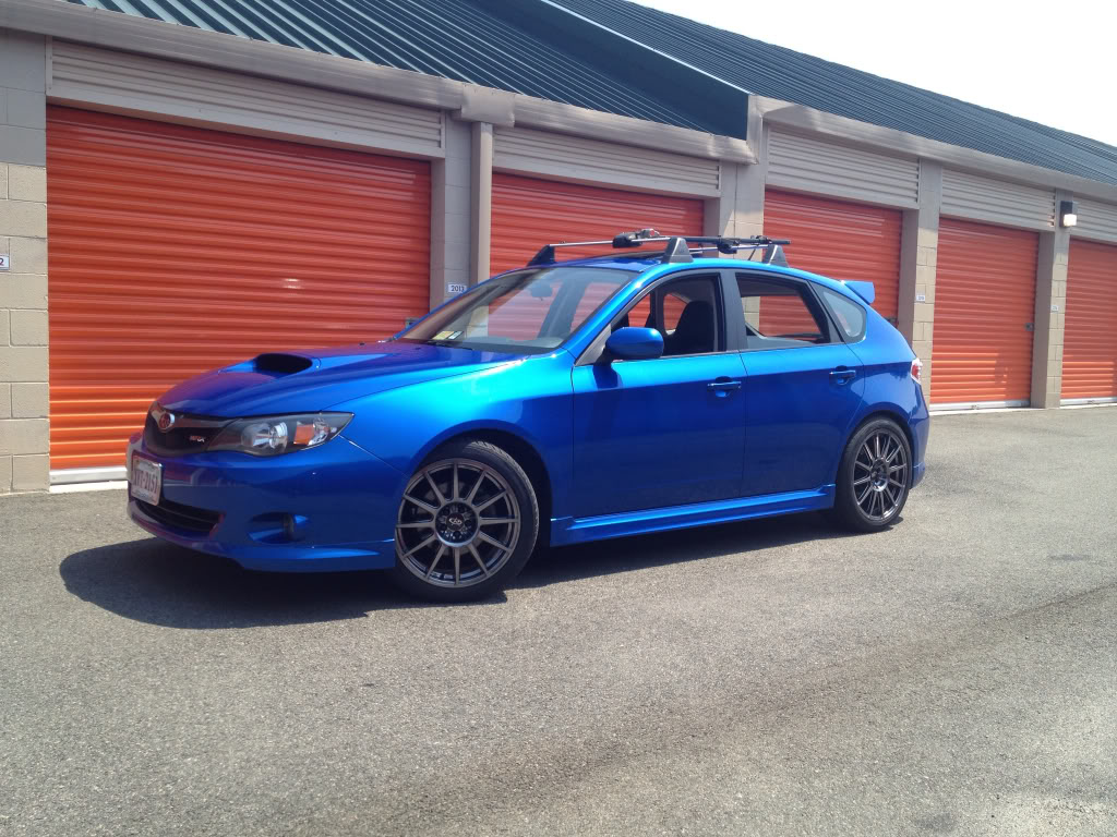 photo 2 Subaru Impreza WRX custom wheels Rota Gravel 18x8.0, ET +44, tire size 245/40 R18. x ET 