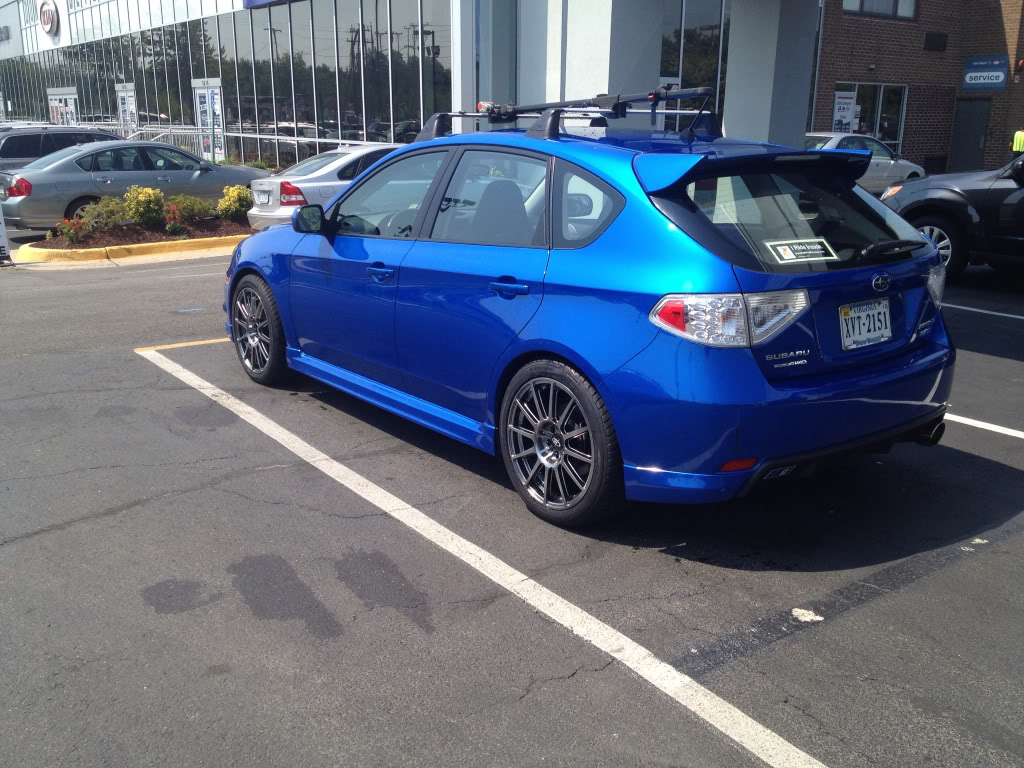 photo 1 Subaru Impreza WRX custom wheels Rota Gravel 18x8.0, ET +44, tire size 245/40 R18. x ET 