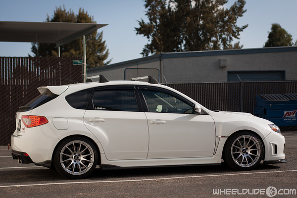 photo 3 Subaru Impreza WRX custom wheels Rota PWR 18x9.5, ET , tire size X R18. x ET 