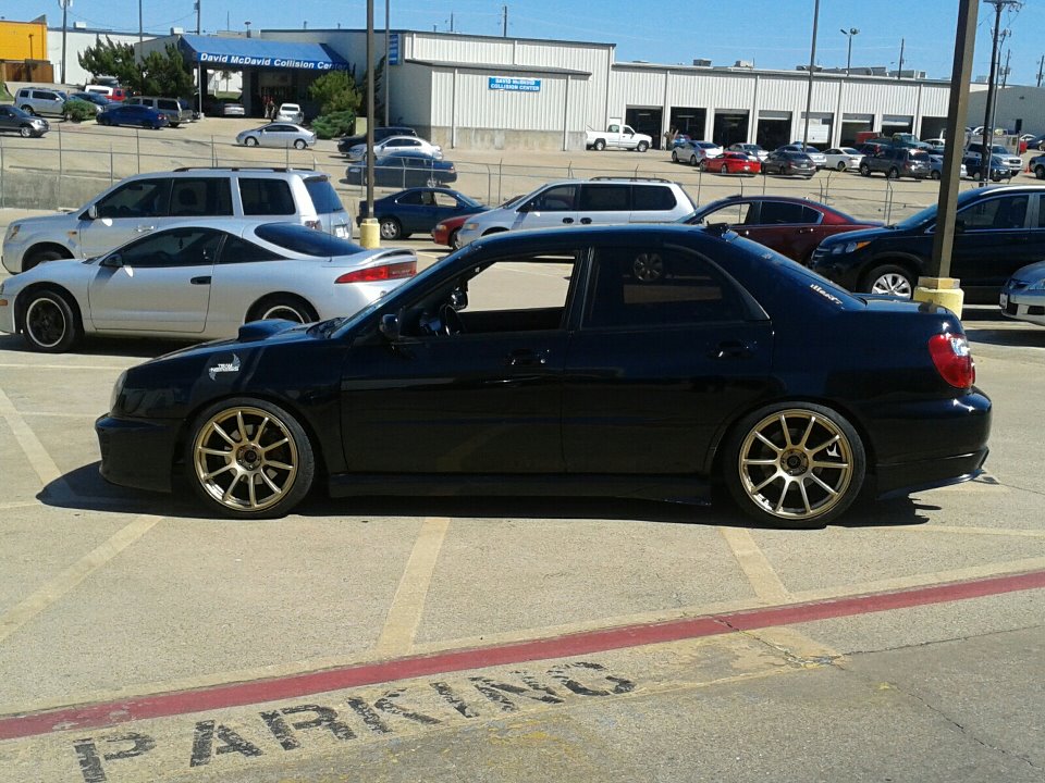 photo 1 Subaru Impreza custom wheels Rota G-Force 18x9.0, ET +35, tire size 215/40 R18. x ET