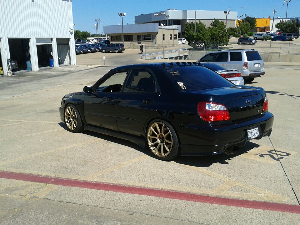 photo 2 Subaru Impreza custom wheels Rota G-Force 18x9.0, ET +35, tire size 215/40 R18. x ET
