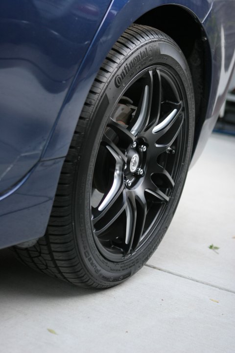 photo 5 Toyota Prius custom wheels Konig Deceptions 17x7.5, ET +45, tire size 225/45 R17. x ET 