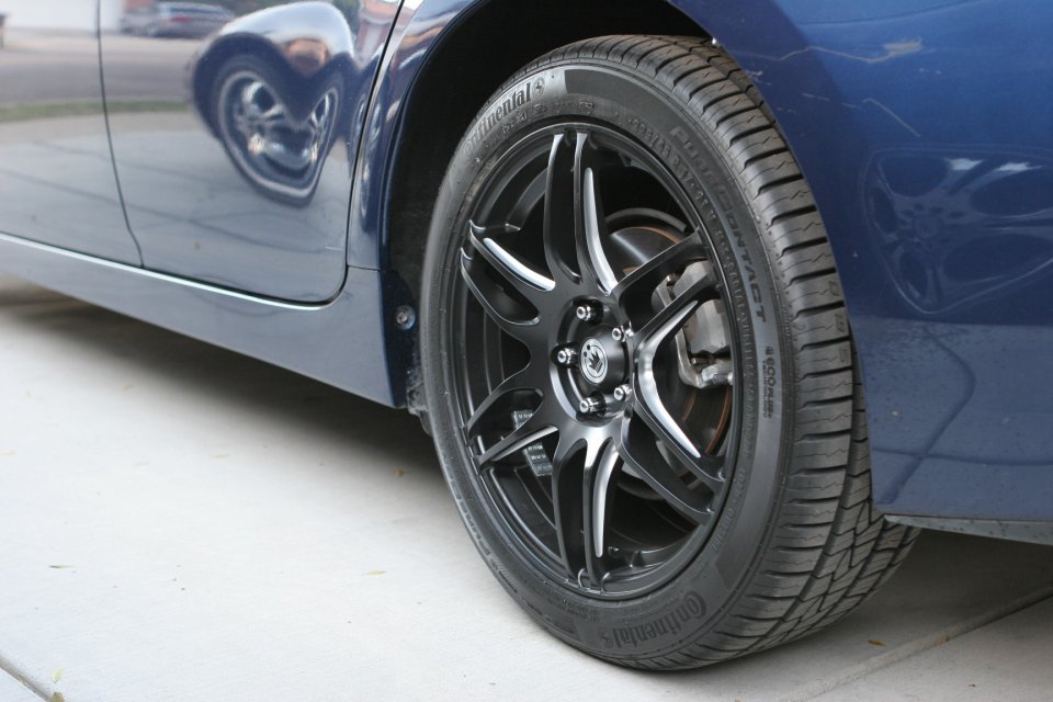 photo 4 Toyota Prius custom wheels Konig Deceptions 17x7.5, ET +45, tire size 225/45 R17. x ET 