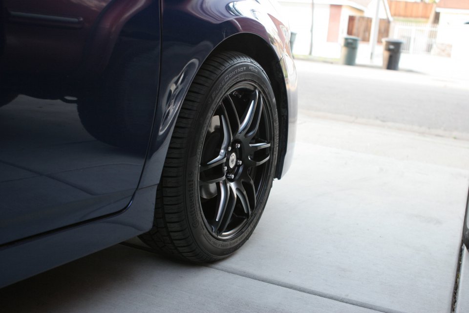 photo 9 Toyota Prius custom wheels Konig Deceptions 17x7.5, ET +45, tire size 225/45 R17. x ET 