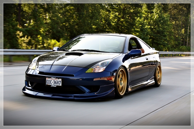 photo 8 Toyota Celica custom wheels Gramlights 57C 17x7.5, ET +10, tire size 205/45 R17. 17x7.5 ET-8