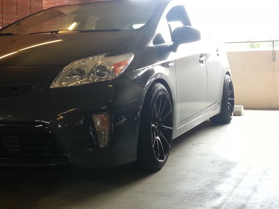 photo 1 Toyota Prius custom wheels 18x8.75, ET +35, tire size X R18. 18x9.75 ET+20