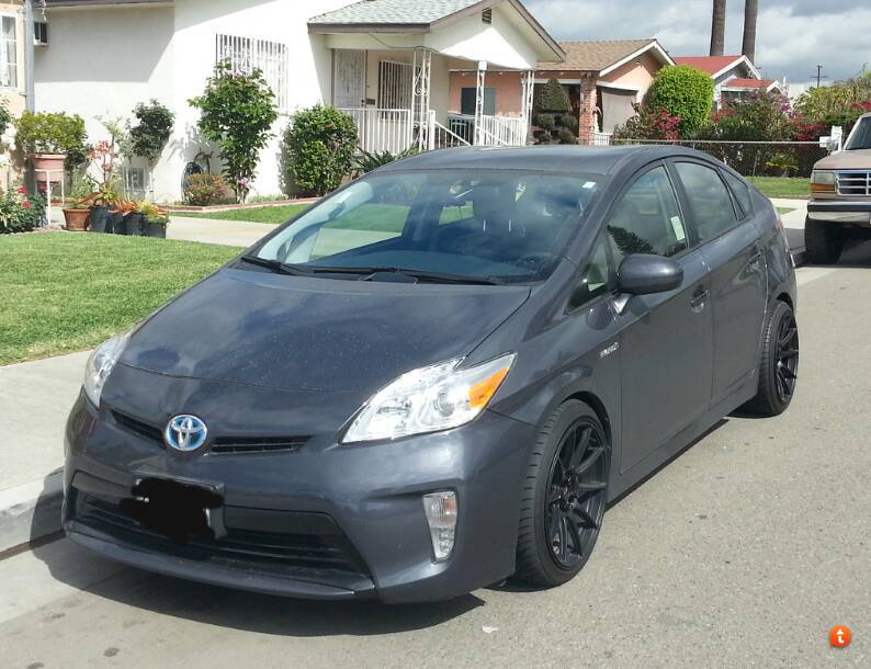 photo 1 Toyota Prius custom wheels   18x8.75, ET +35, tire size X R18. 18x9.75 ET+20 
