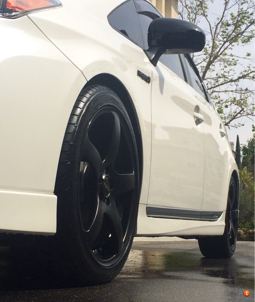 photo 1 Toyota Prius custom wheels TRD  18x, ET , tire size X R18. x ET 
