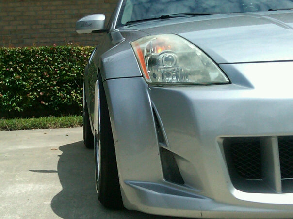 photo 2 Nissan 350Z custom wheels Rays Engineering Lexion X503 19x10.0, ET +5, tire size 235/35 R19. 19x10.0 ET-5 245/35 R19