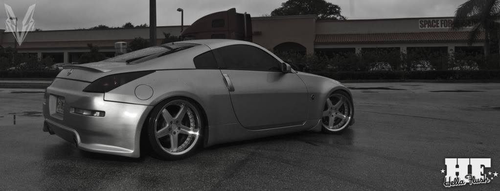 photo 11 Nissan 350Z custom wheels Rays Engineering Lexion X503 19x10.0, ET +5, tire size 235/35 R19. 19x10.0 ET-5 245/35 R19