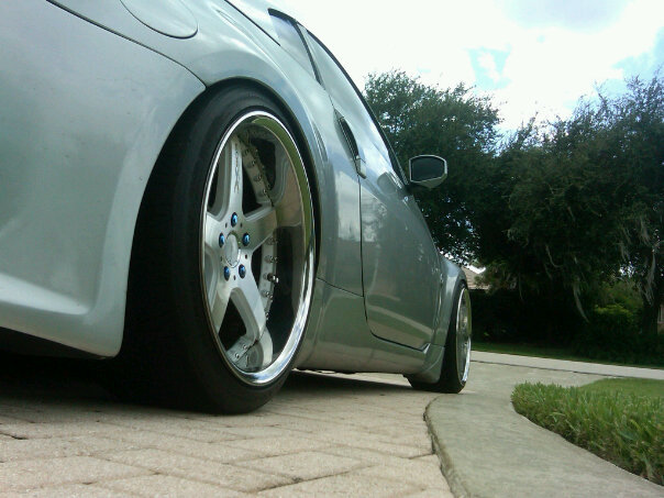 photo 13 Nissan 350Z custom wheels Rays Engineering Lexion X503 19x10.0, ET +5, tire size 235/35 R19. 19x10.0 ET-5 245/35 R19