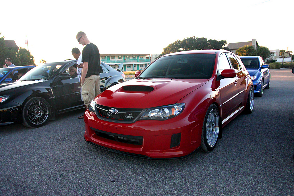 photo 2 Subaru Impreza custom wheels Rota  18x, ET , tire size 265/35 R18. x ET 