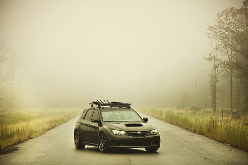 photo 3 Subaru Impreza WRX custom wheels Rota DPT 18x9.5, ET +35, tire size X R18. x ET 