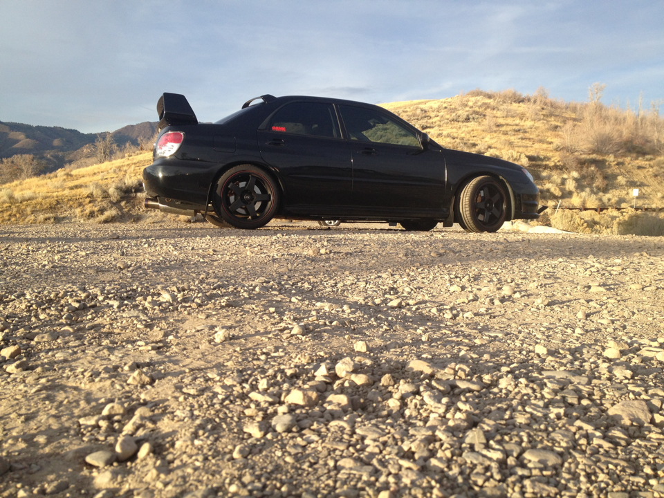 photo 3 Subaru Impreza custom wheels Rota P45F 18x8.0, ET +48, tire size X R18. x ET 
