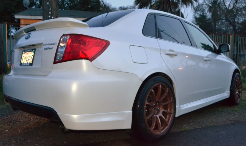 photo 1 Subaru Impreza WRX custom wheels Rota G-Force 18x9.0, ET +30, tire size X R18. x ET 