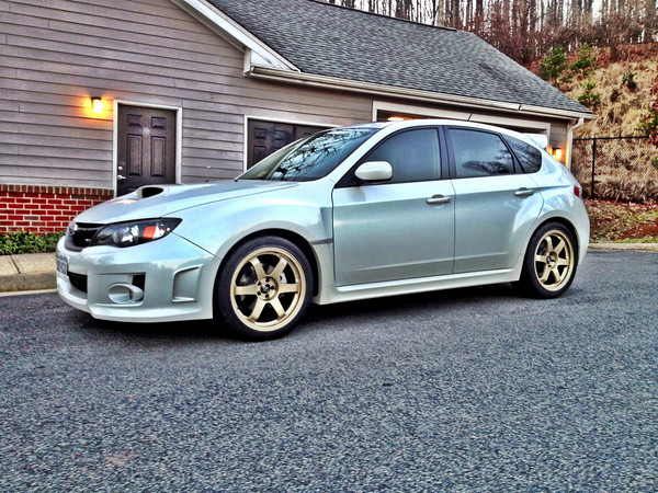 photo 1 Subaru Impreza WRX custom wheels Rota Grid 18x8.5, ET , tire size X R18. x ET 