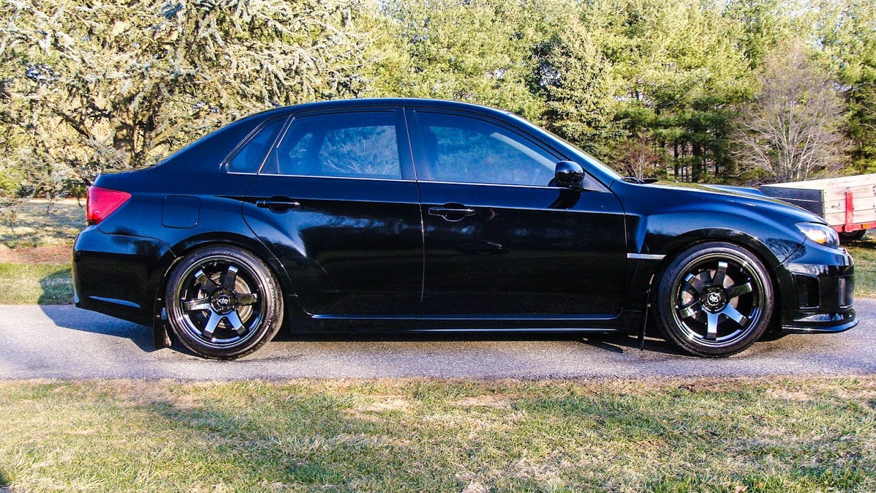 photo 2 Subaru Impreza custom wheels Rota Grid 18x9.5, ET +38, tire size 245/40 R18. x ET 