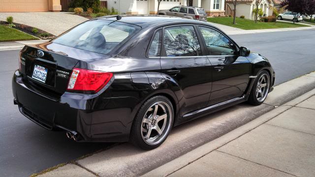 photo 3 Subaru Impreza custom wheels Rota RT5 18x9.5, ET +44, tire size 245/40 R18. x ET 