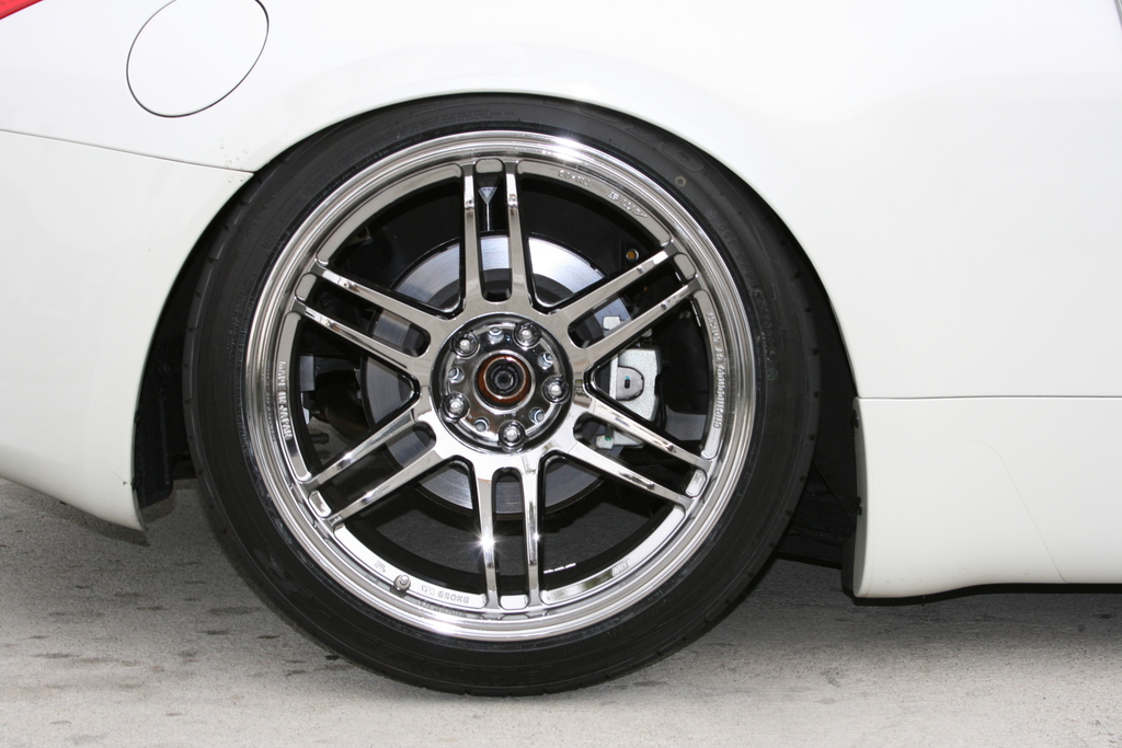 photo 10 Nissan 350Z custom wheels AME TM-02 19x9.5, ET +12, tire size 245/35 R19. 19x10.5 ET+2 275/35 R19