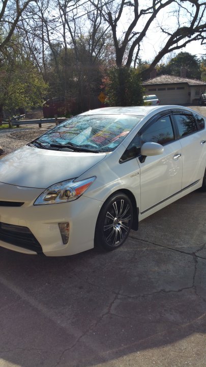 photo 1 Toyota Prius custom wheels SSR Type C 17x7.5, ET +50, tire size X R17. x ET 