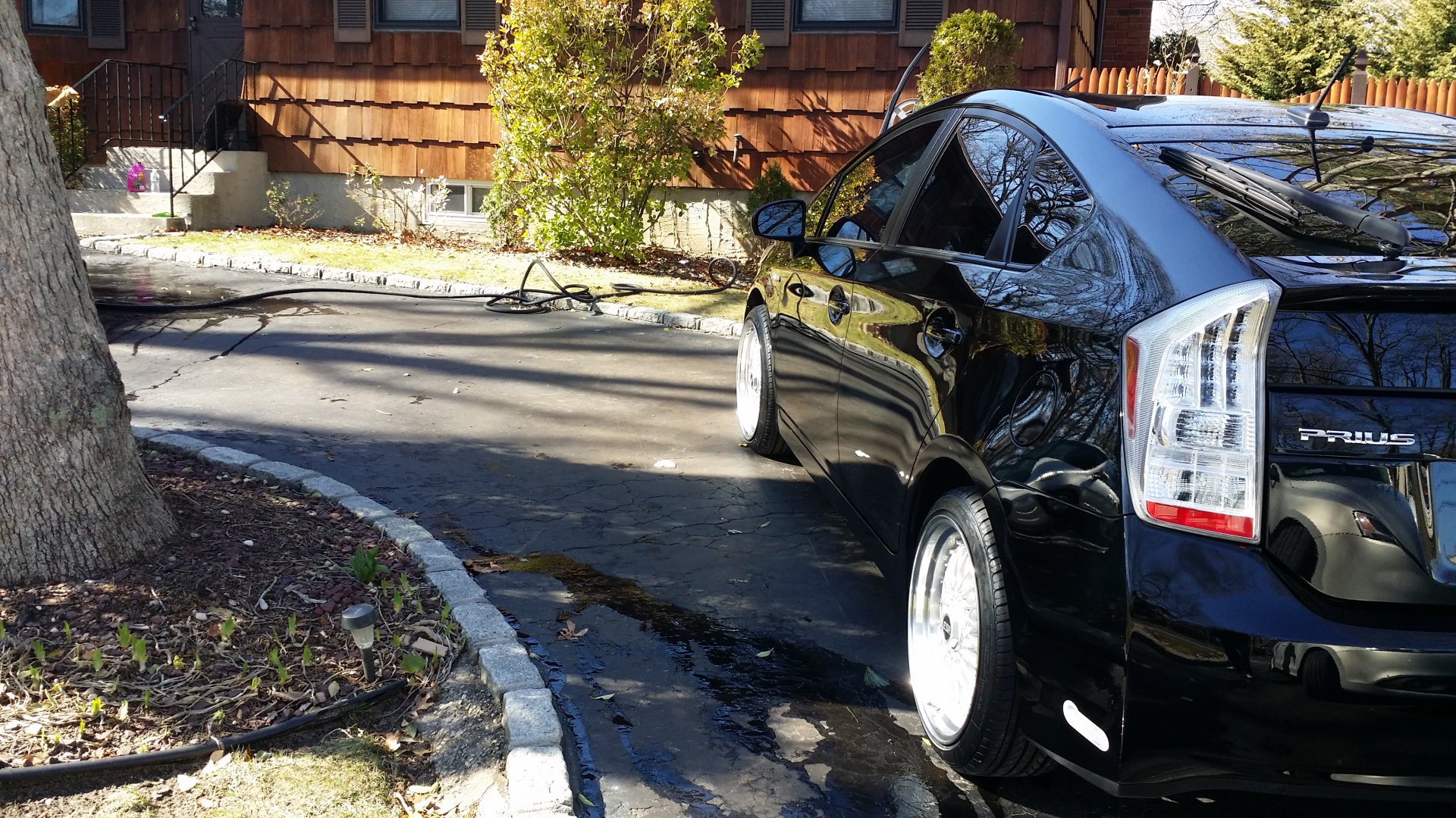 photo 1 Toyota Prius custom wheels 18x8.5, ET +30, tire size 215/40 R18. x ET