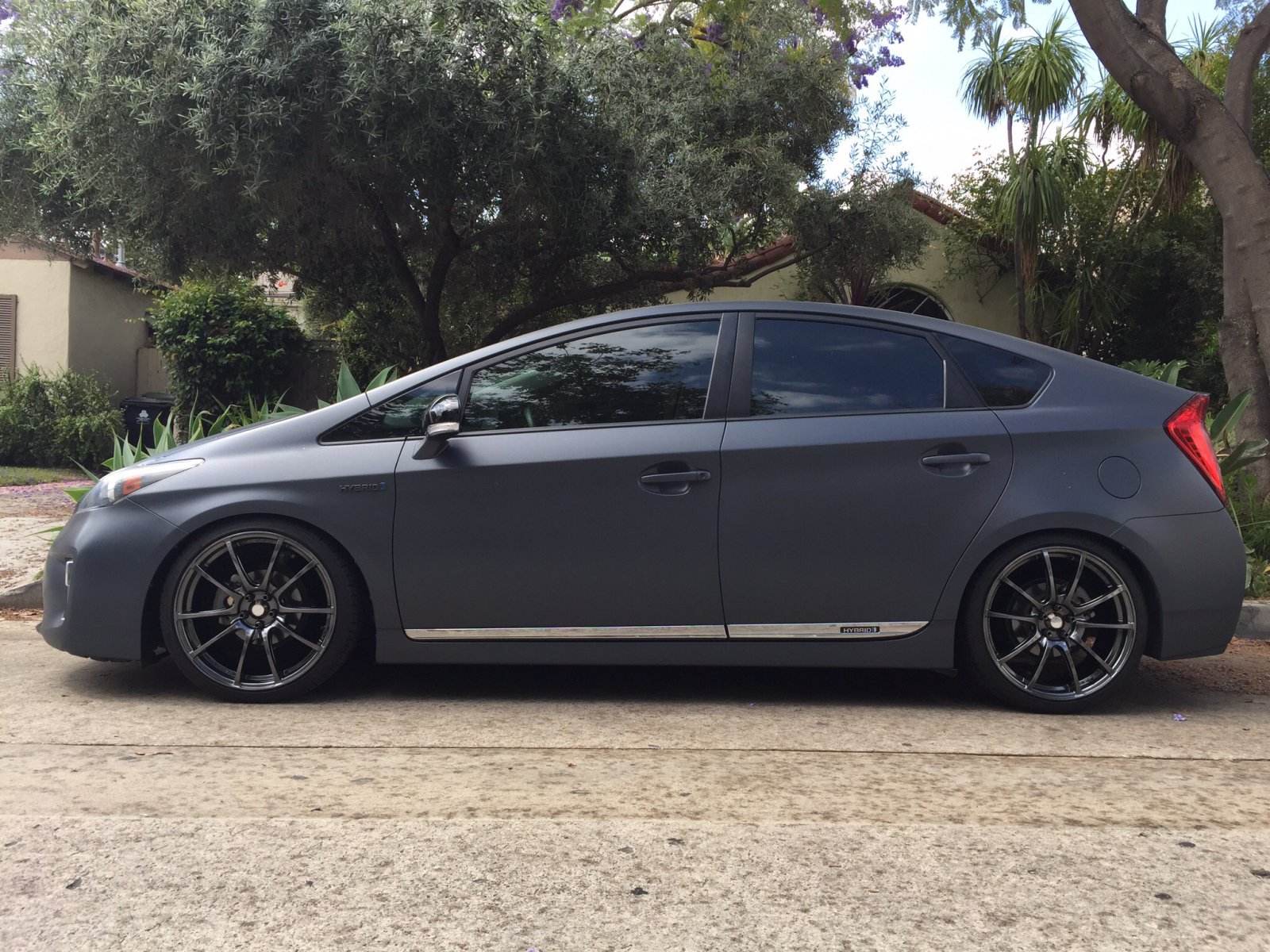 photo 1 Toyota Prius custom wheels WedsSport SA-55M 19x8.0, ET , tire size X R19. x ET 
