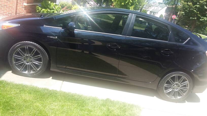 photo 1 Toyota Prius custom wheels 18x7.5, ET , tire size 225/40 R18. x ET