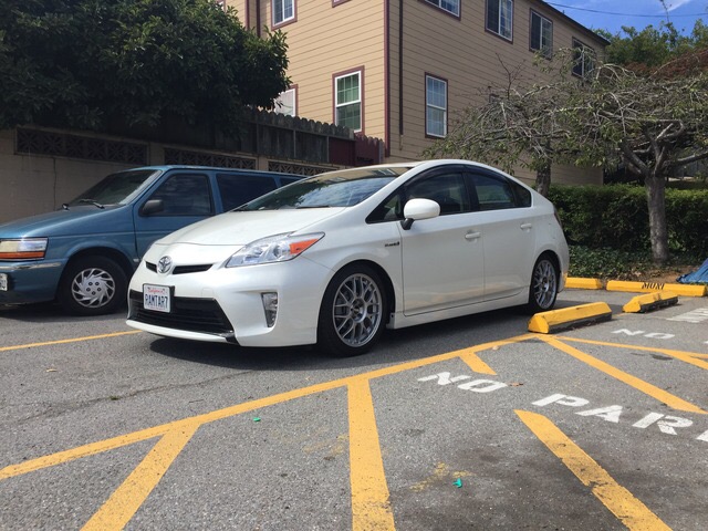photo 1 Toyota Prius custom wheels BBS Mesh 17x7.0, ET , tire size X R17. x ET