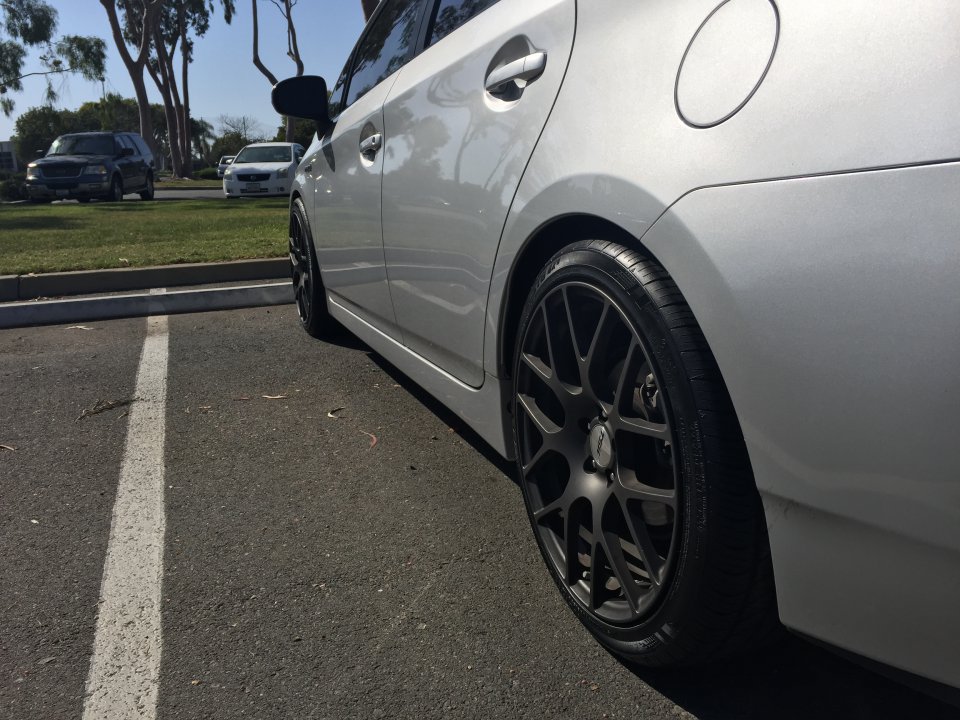 photo 3 Toyota Prius custom wheels   18x8.0, ET +35, tire size 225/40 R18. x ET 