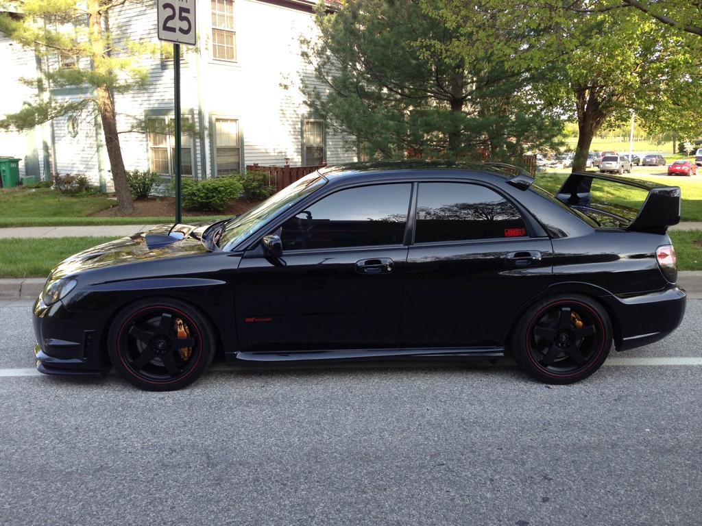photo 2 Subaru Impreza custom wheels Enkei P45F 18x8.0, ET , tire size 235/40 R18. x ET