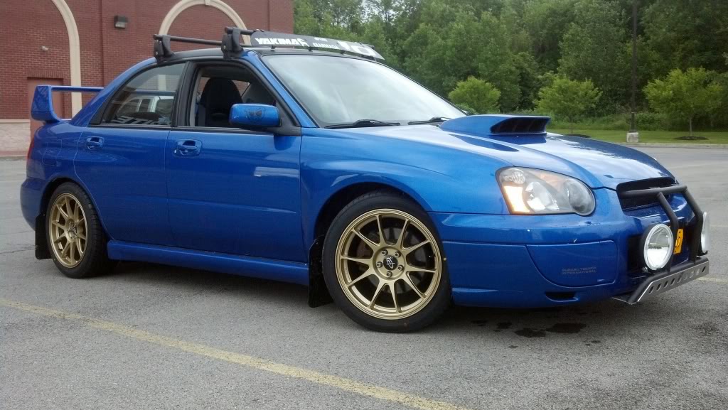 photo 1 Subaru Impreza custom wheels Rota Titan 17x8.0, ET , tire size X R17. x ET 