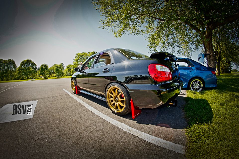 photo 2 Subaru Impreza WRX custom wheels Rota DPT 17x9.0, ET +42, tire size 245/40 R17. x ET 